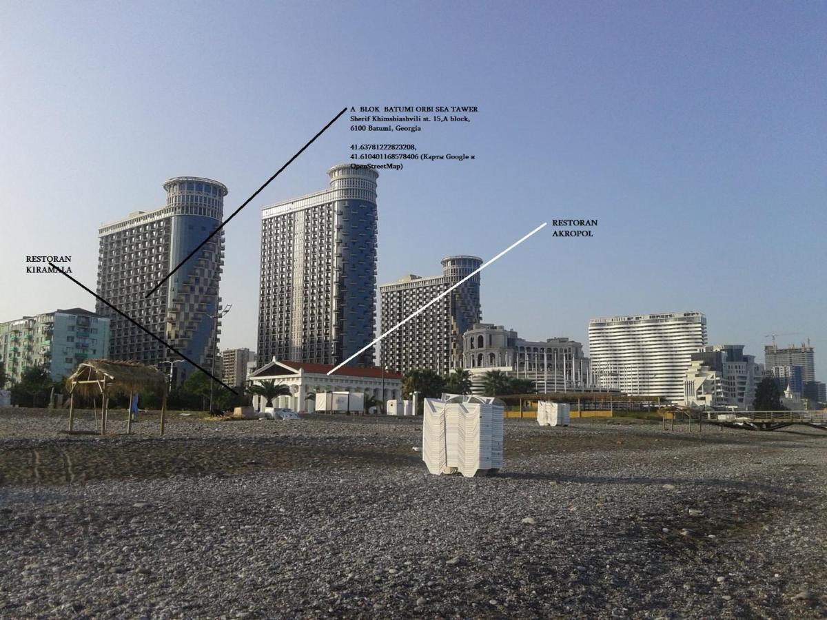Batumi Orbi Sea Tawer Apartamento Exterior foto